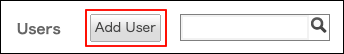 Screenshot: "Add User" is highlighted